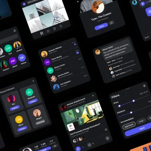 Mobile App UI Kit Pro